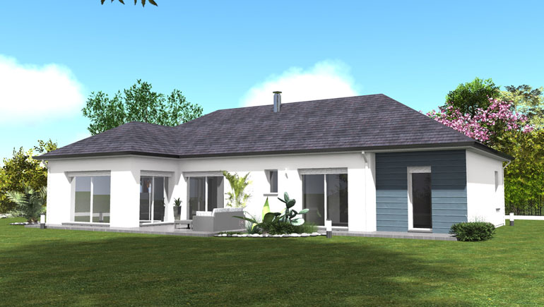 modele maison contemporaine neouvielle