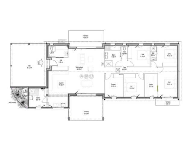 plan-maison-4-chambres-soulor