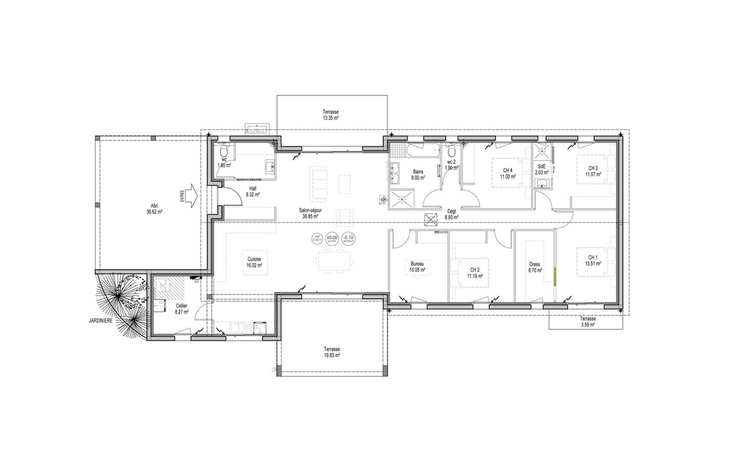 plan-maison-4-chambres-soulor