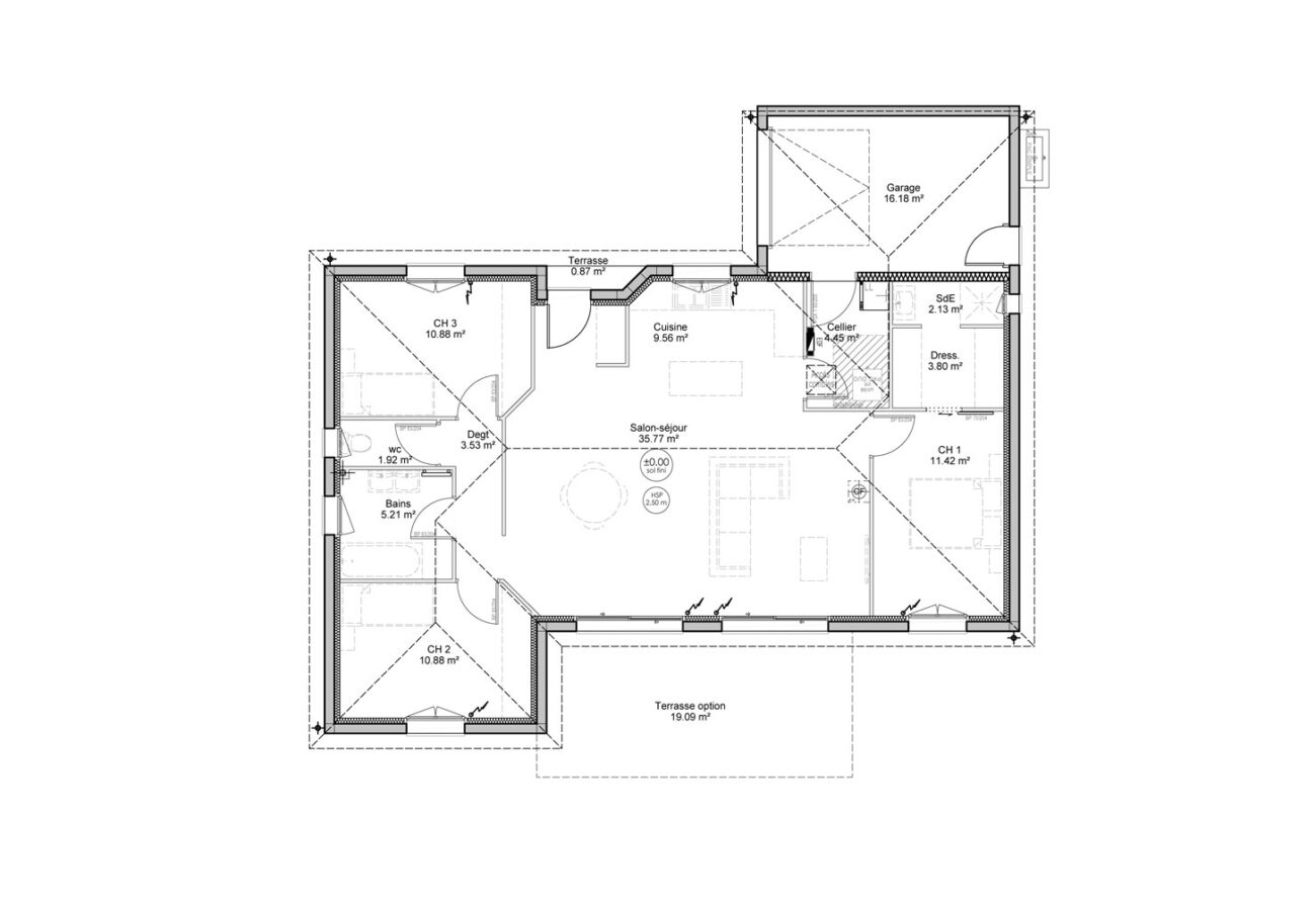 Plans de maison - Maisons d'en France Sud Pyrénées