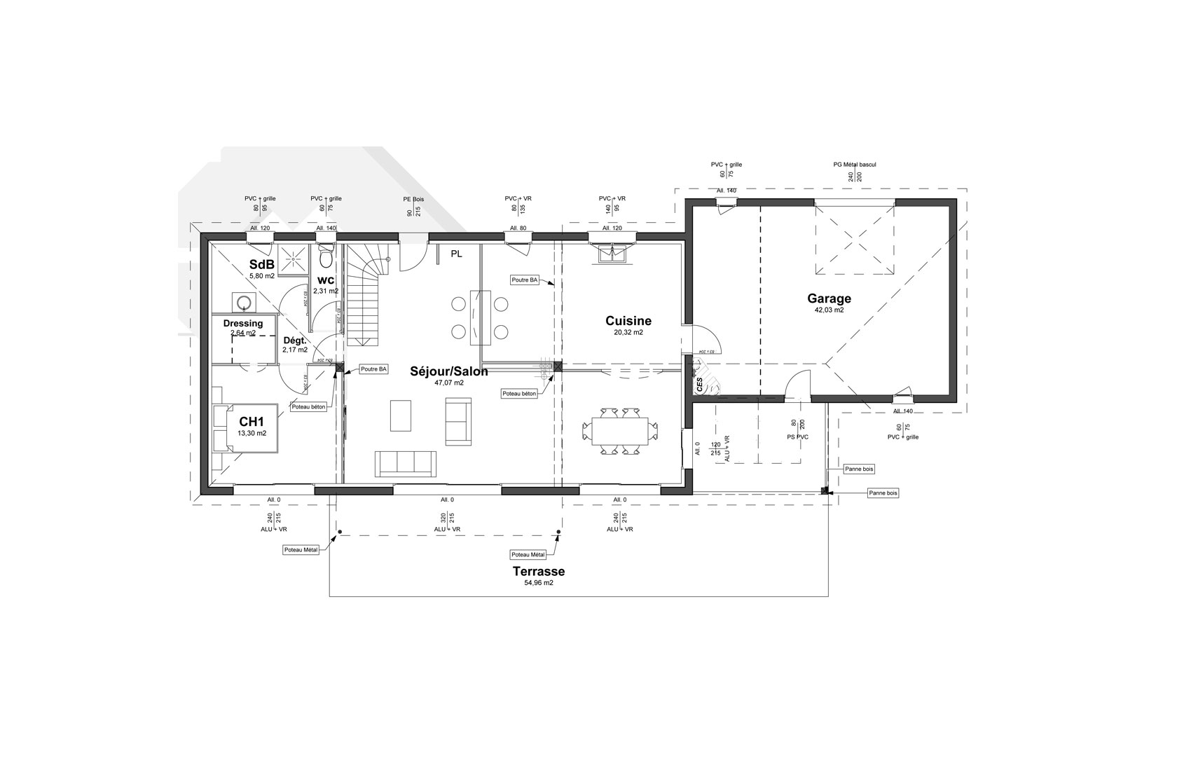 plan-maison-contemporaine-rdc-anglas