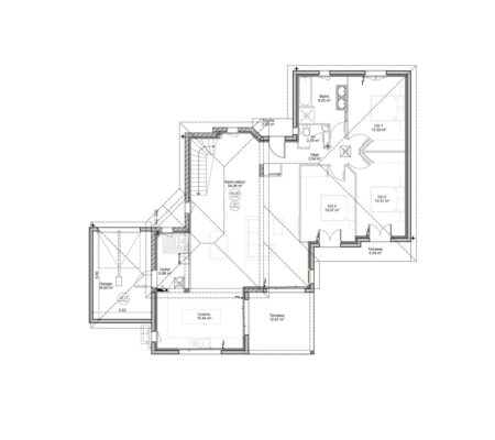 plan-maison-contemporaine-rdc-gabizos