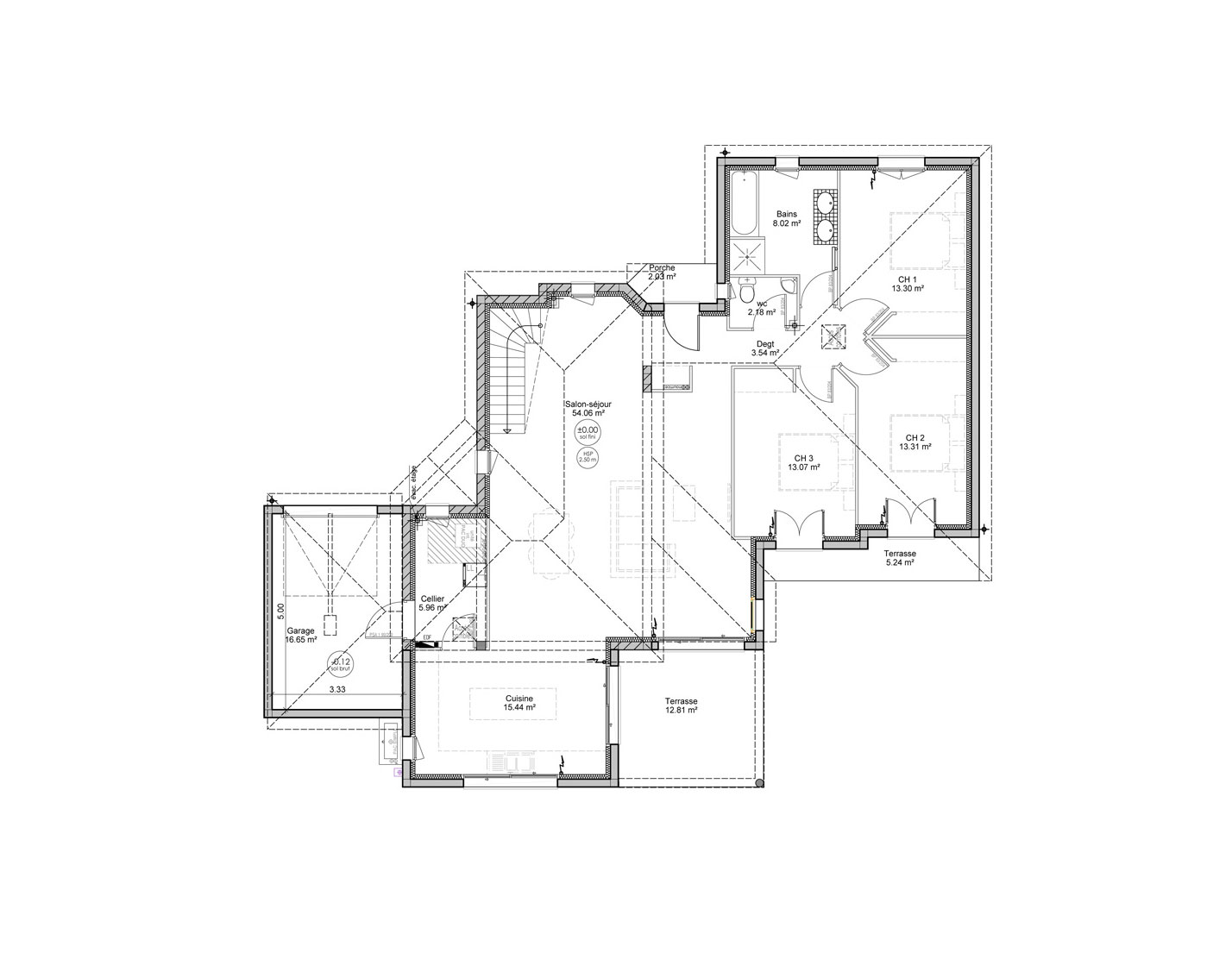 plan-maison-contemporaine-rdc-gabizos