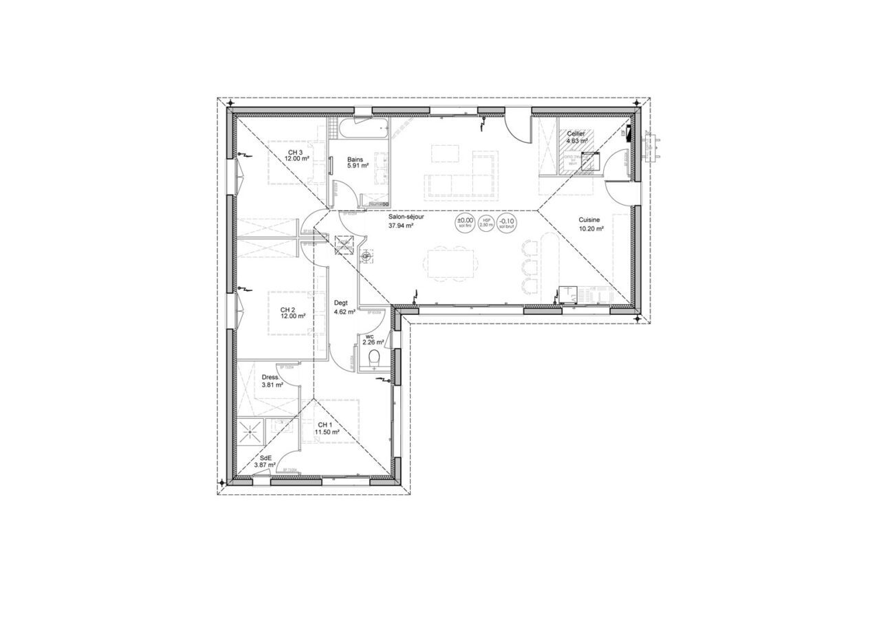 plan-maison-en-L-3-chambres-chiberta