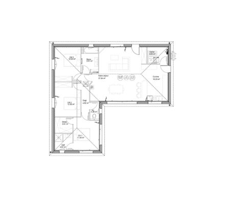 plan-maison-en-L-3-chambres-chiberta