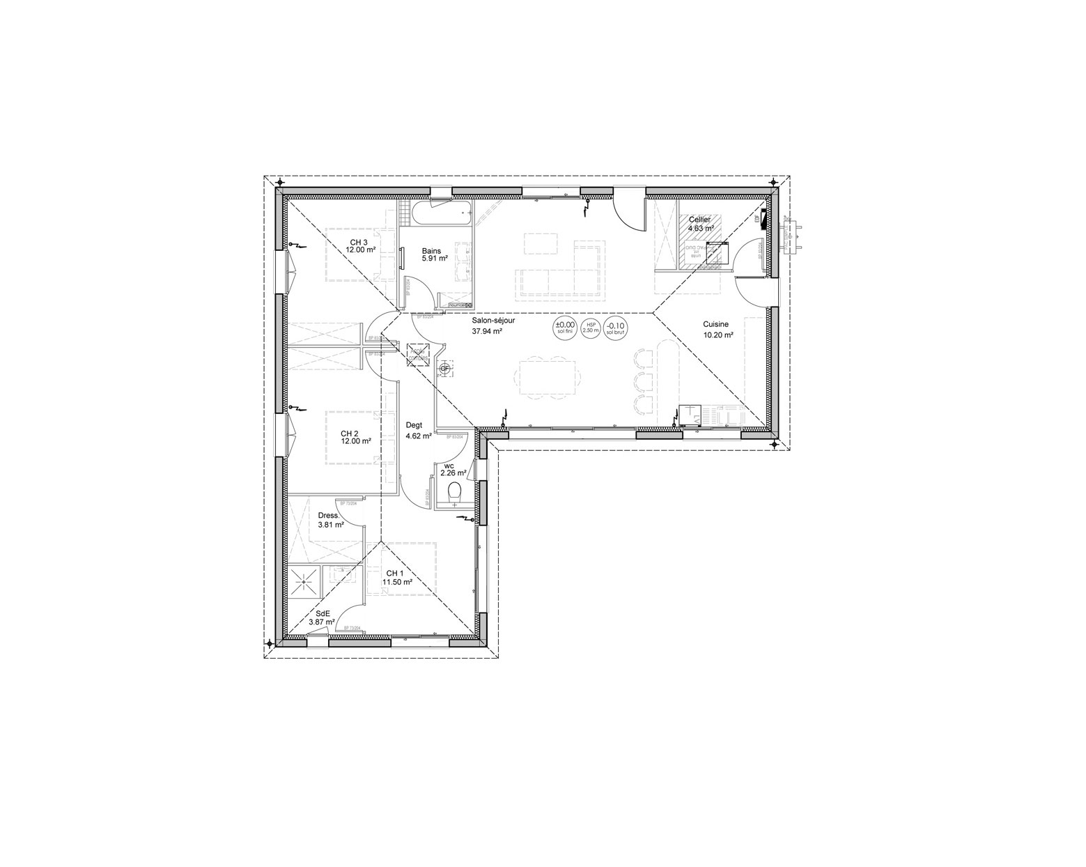 plan-maison-en-L-3-chambres-chiberta