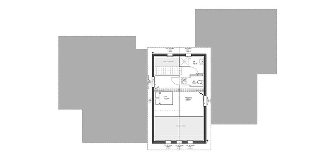 plan-modele-maison-contemporaine-etage-ilbarritz