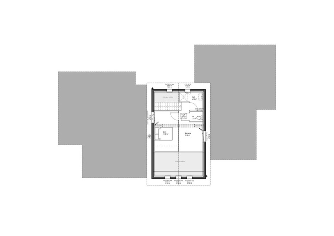plan-modele-maison-contemporaine-etage-ilbarritz