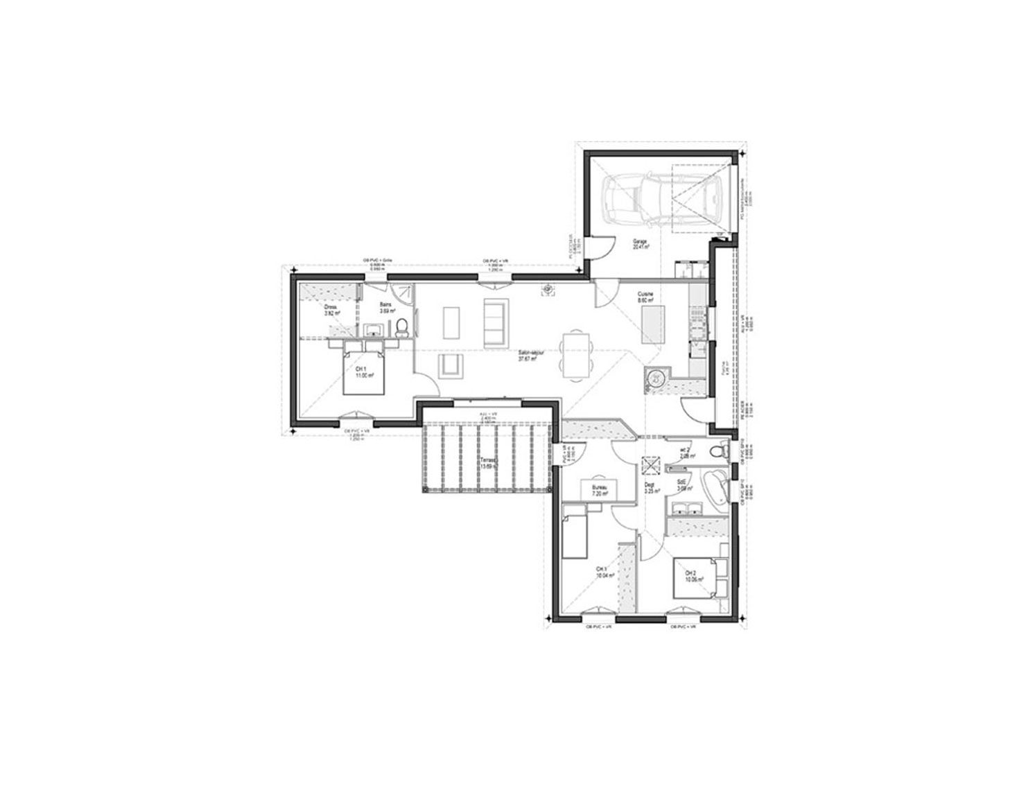 plan-modele-maison-oceane-3-chambres