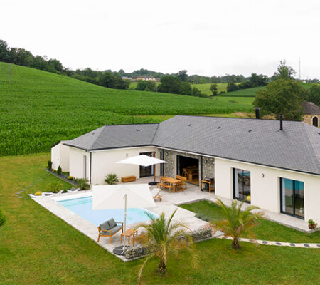 maison neuve Maisons d'en France sud Pyrénées